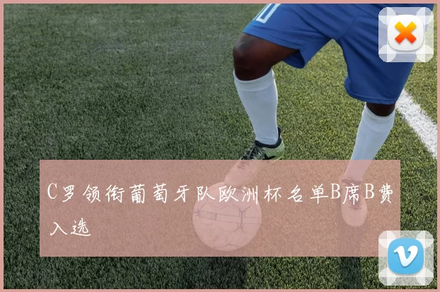 C罗领衔葡萄牙队欧洲杯名单B席B费入选