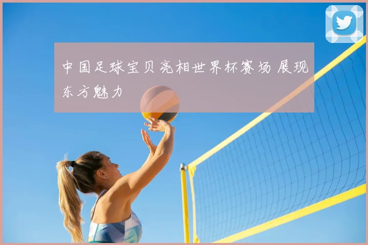 中国足球宝贝亮相世界杯赛场 展现东方魅力