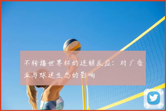 不转播世界杯的连锁反应:对广告业与球迷生态的影响