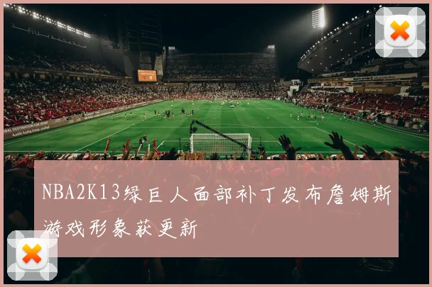 NBA2K13绿巨人面部补丁发布詹姆斯游戏形象获更新